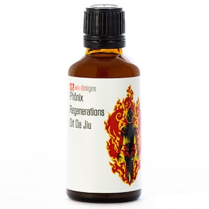 Phoenix Regenerations Dit Da Jiu Jow - 50ml flaska med pipett - Iron Palm - Iron Hand - Steel Hand - Balsam - Kung Fu