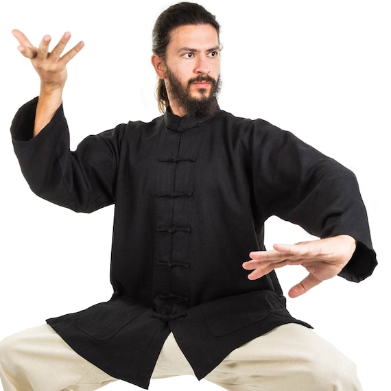 Linen Cotton (heavy) Kung Fu Qi Gong Tai Chi Shirt - for Martial