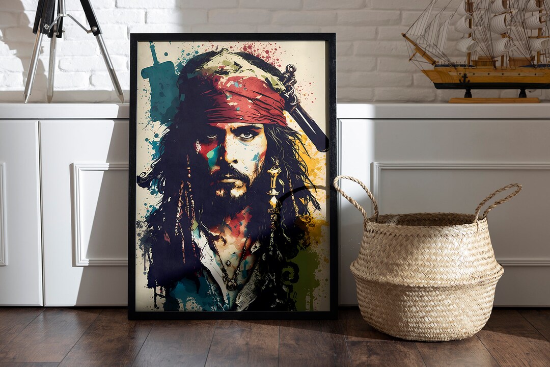 Jack Sparow Poster digital Download Etsy