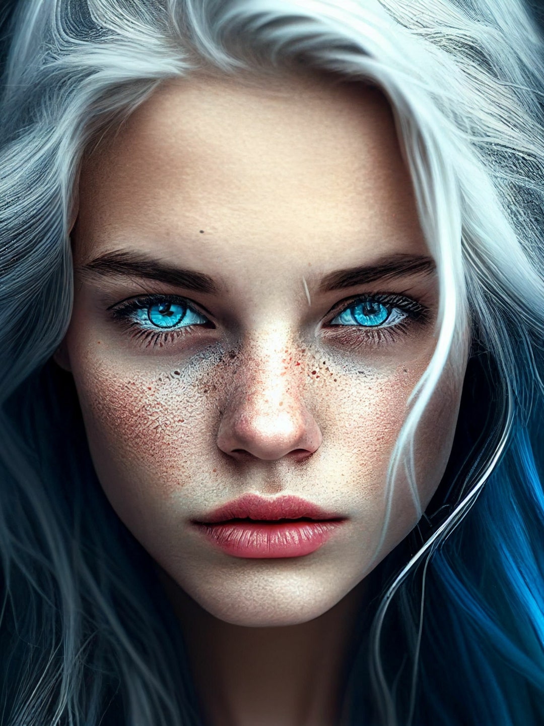 Printable Wall Art, Ai Generated Wall Art, Digital Download, Ai Wall