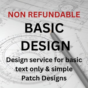 Non Refundable Basic Text Only Design