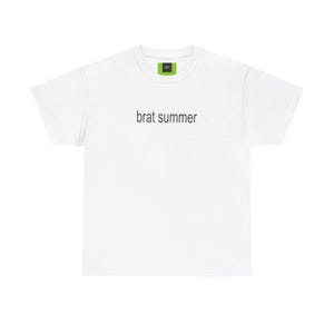 Brat Summer Shirt - Charli XCX-inspired - Heavy Cotton Gildan T-Shirt Unisex - Brat Gift