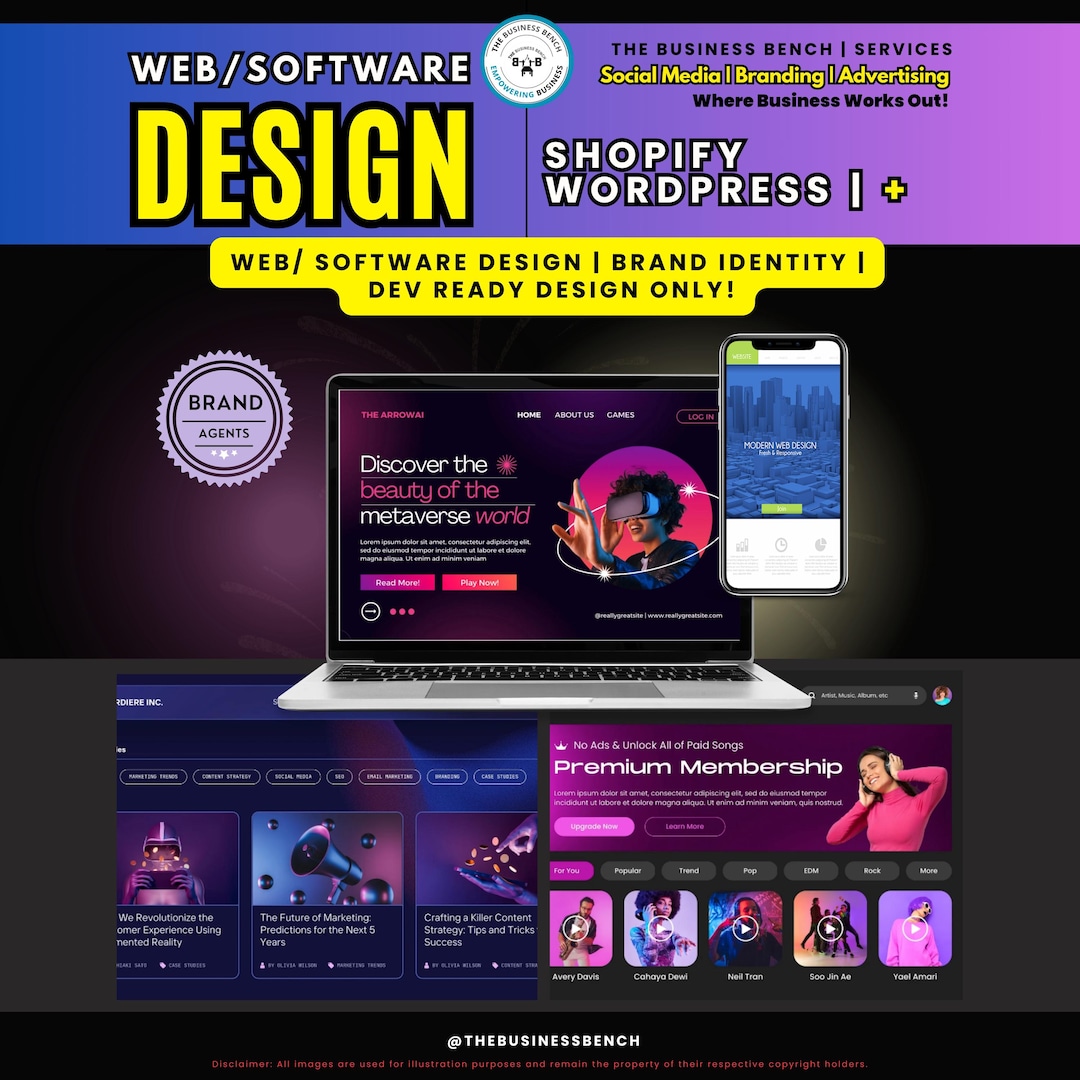 Custom Website & Software Design for Business | Web Service, Wordpress ...