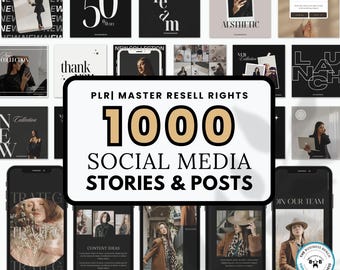 Social Media Manager Instagram Templates, Social Media Manager Templates, Aesthetic Social Media Strategy Template, SMM Instagram Canva, SMM