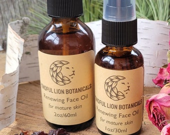 Renewing Face Oil for Mature Skin