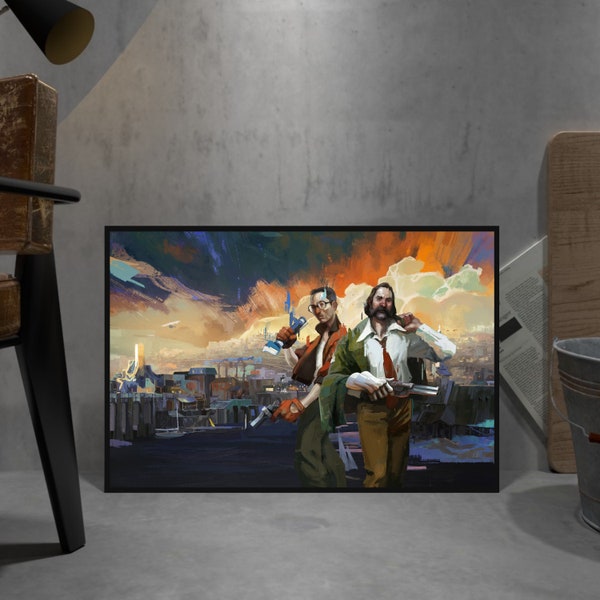 Disco Elysium Wall Art Etsy