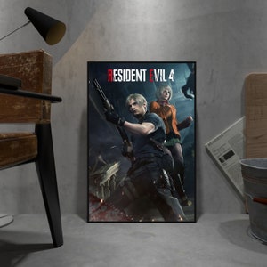 Quadro Pôster Filme Resident Evil 4 Recomeço 60x90