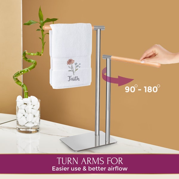Hand Towel Holder Etsy