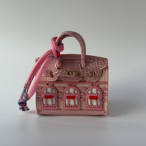 Mini Handbag, gorgeous gift for sister or mother, super cute mini headphone, coin, lipstick bag.