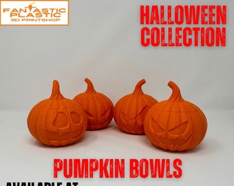 Pumpkin Candy Bowls