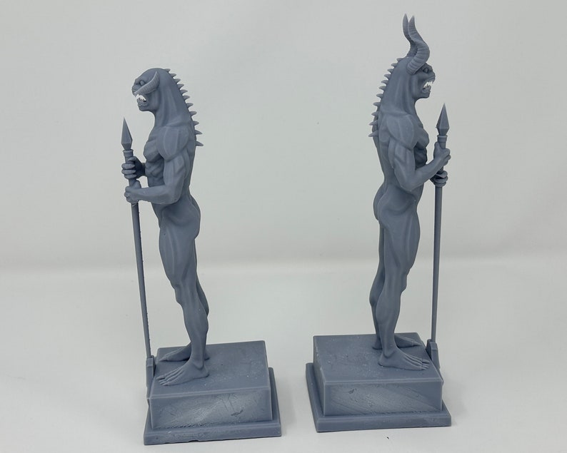 Ghostbusters ZUUL and VINZ Sentinel Terror Dog Statues Etsy