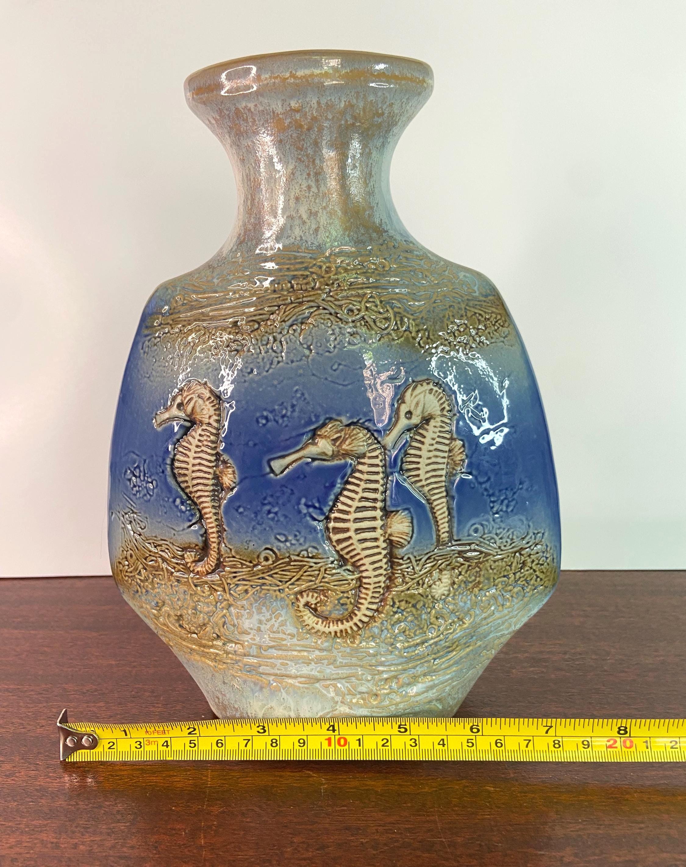 マレーシア作家　TENMOKU POTTERY 天目　フラワーベース　花器 il_fullxfull.8151270889_4j9l.jpg
