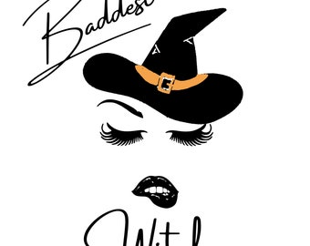 Baddest witch| halloween| Witch png