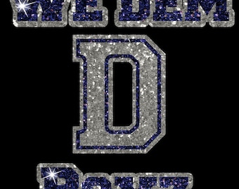 We dem boyz|big d| glitter| png| svg