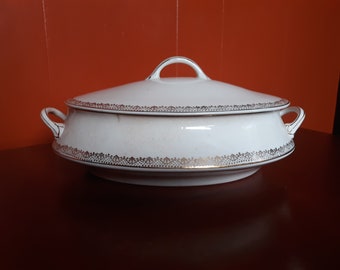 Antique Vegetable Serving Dish by Steubenville China