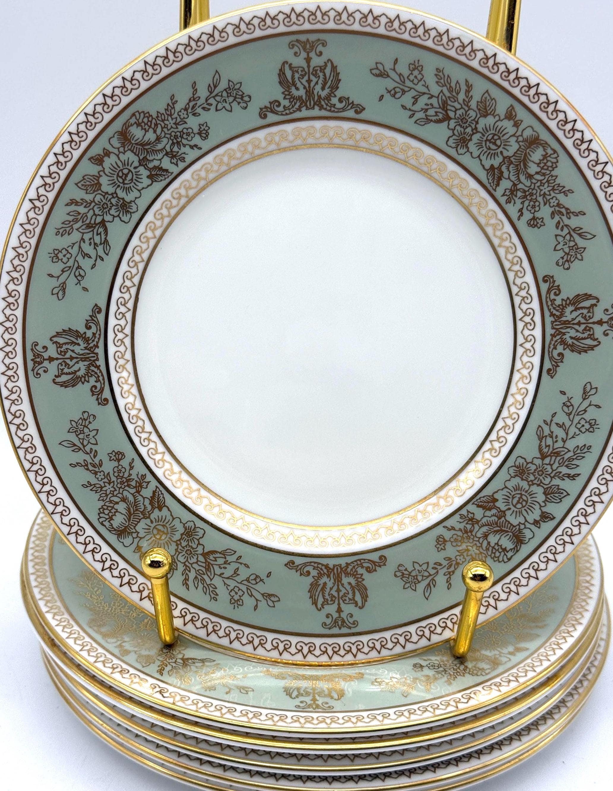 Vintage Wedgwood China Green - Etsy