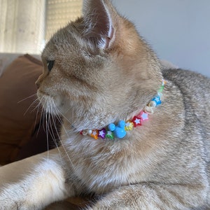 Neclace for Cats/colored Beaded Necklaces for Dogs/ Figured Colorful
