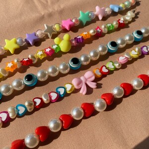 Neclace for Cats/colored Beaded Necklaces for Dogs/ Figured Colorful