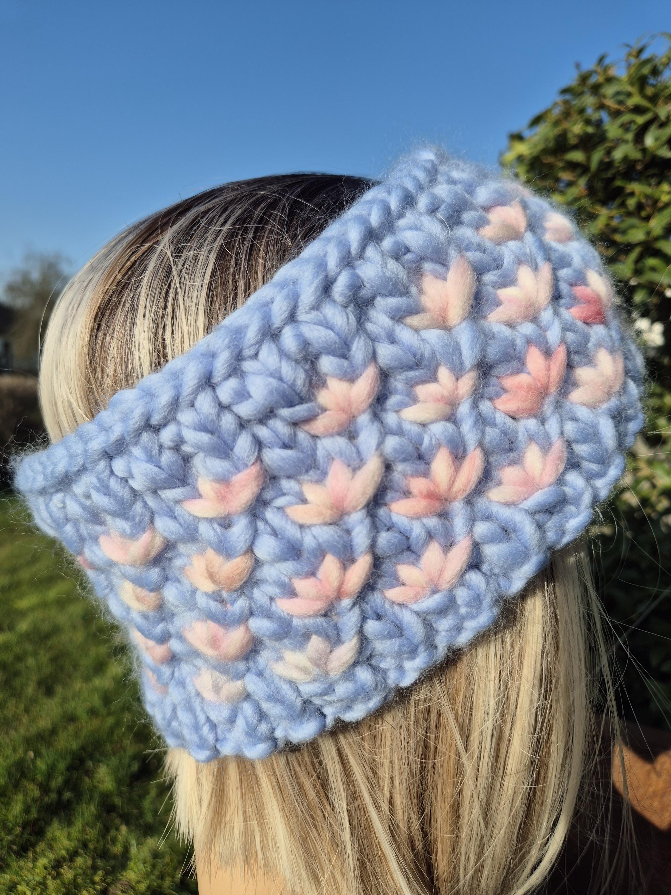 PALLAVI Fair Isle Earwarmer Headband Lined Eco Wool – AURA QUE