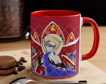 ANGEL LUCIFER Mug, Hazbin Hotel, Lucifer Morningstar, Ducks, The Unholy Trilogy Collection, Lucifer Magne, King of Hell, Coffee, Gift, Tea