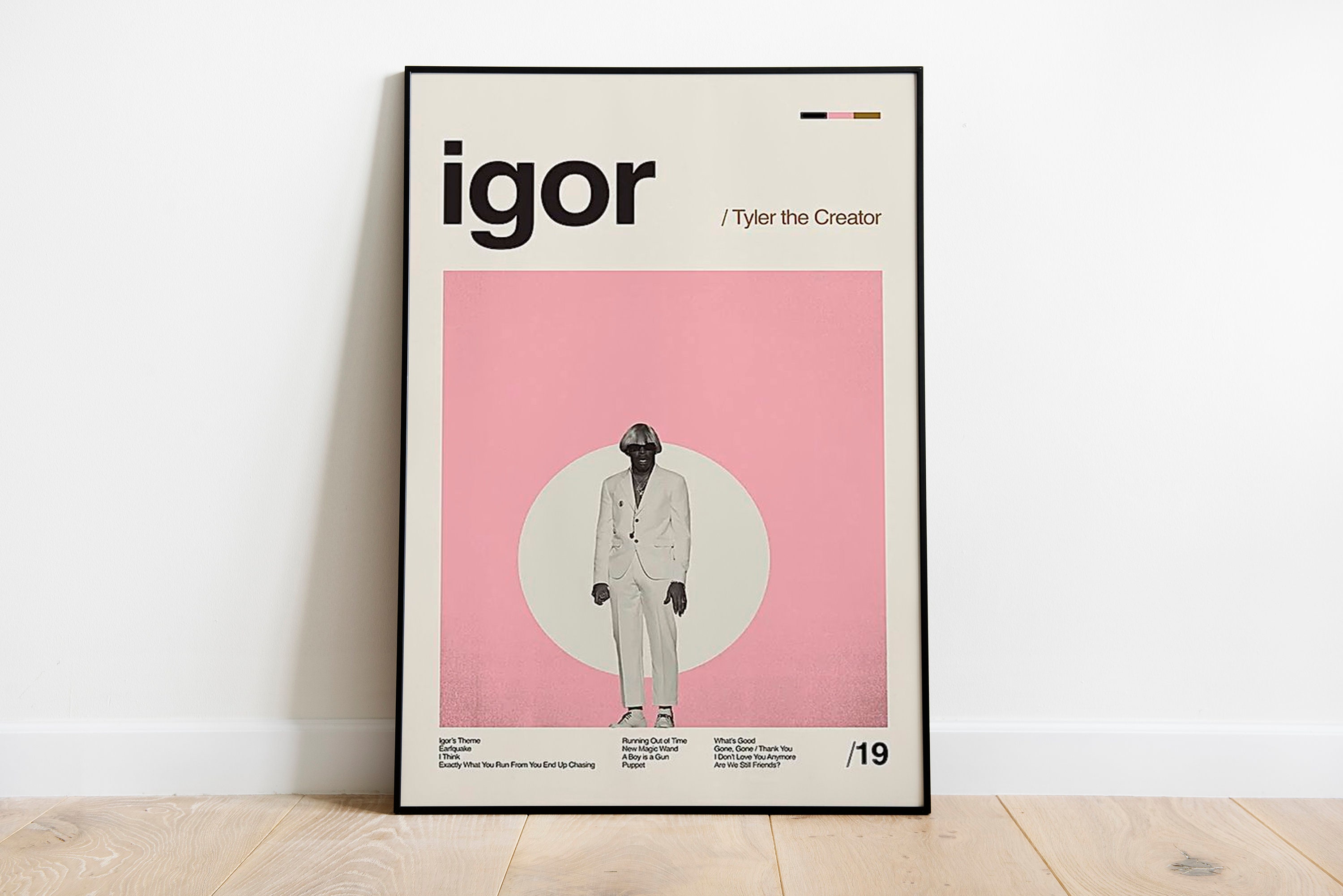 Okeymed Tyler the Creator Poster Music Igor Album Cover Posters Canvas  Poster Wall Art Decor Print Picture Paintings for Living Room Bedroom