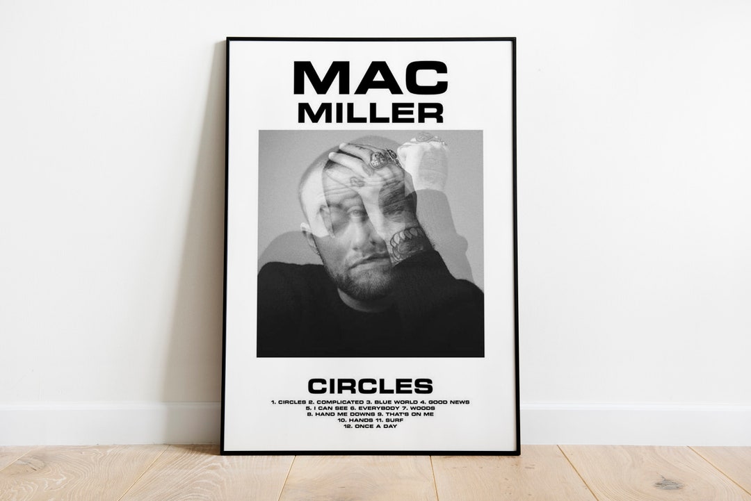 Mac Miller Circles Poster Mac Miller Album Poster Painting Etsy