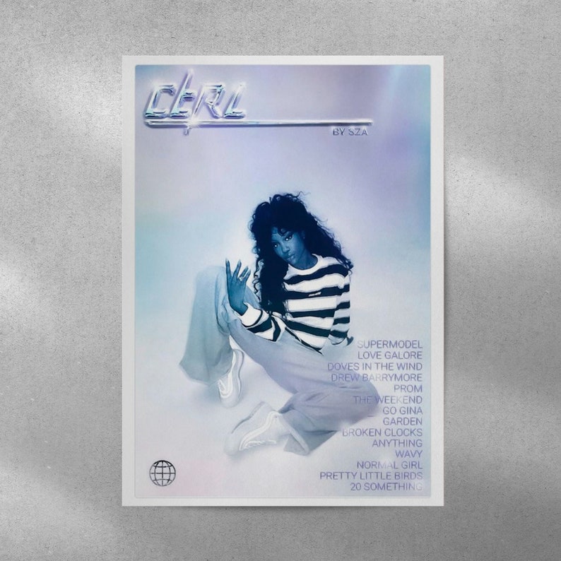 Ctrl SZA Album Graphic Cover Ctrl Music Albums Poster SZA - Etsy