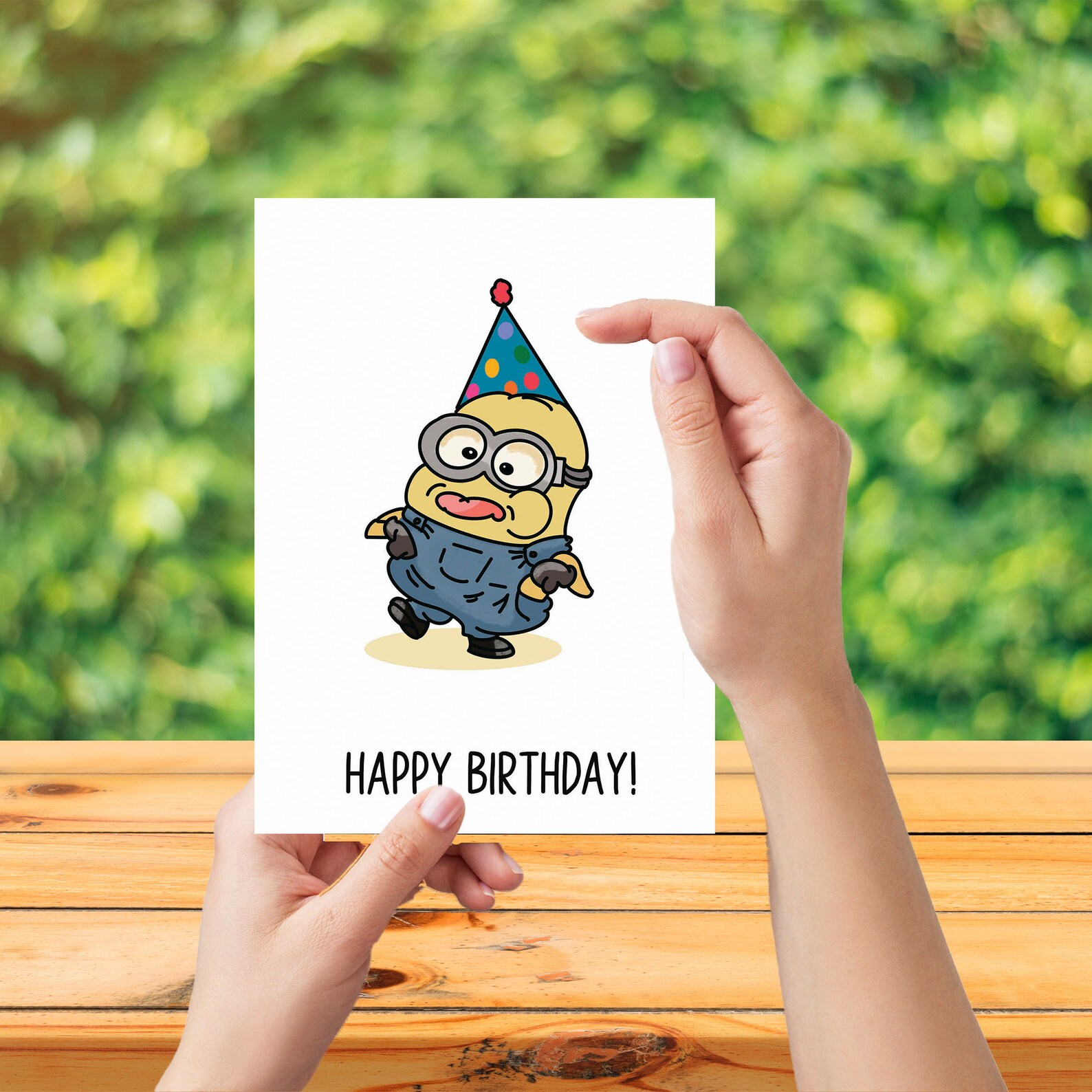 Minions Birthday Card Funny Cute Birthday Card Card for Kid Card for Friend Printable Movie Card ...