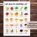 Printable Grocery Store List for Kids, Designed by Dietitian Mom ...