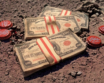 Fallout - Dollars - Authentic 100% cotton paper