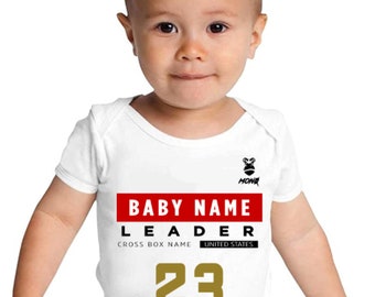 Custom CrossFit Games 2023 Body - Personalized WOD body for CrossTraining baby athletes