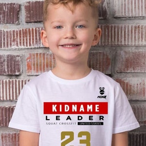 Maglietta CrossFit Hyrox Games 2024 personalizzata per BAMBINI - Maglietta WOD personalizzata per atleti di CrossTraining per BAMBINI