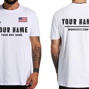 T-shirt personalizzata CrossFit Hyrox Games 2024 - T-shirt WOD personalizzata per atleti di crosstraining