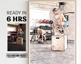 Digital personal portrait - Crossfit, Hyrox & others