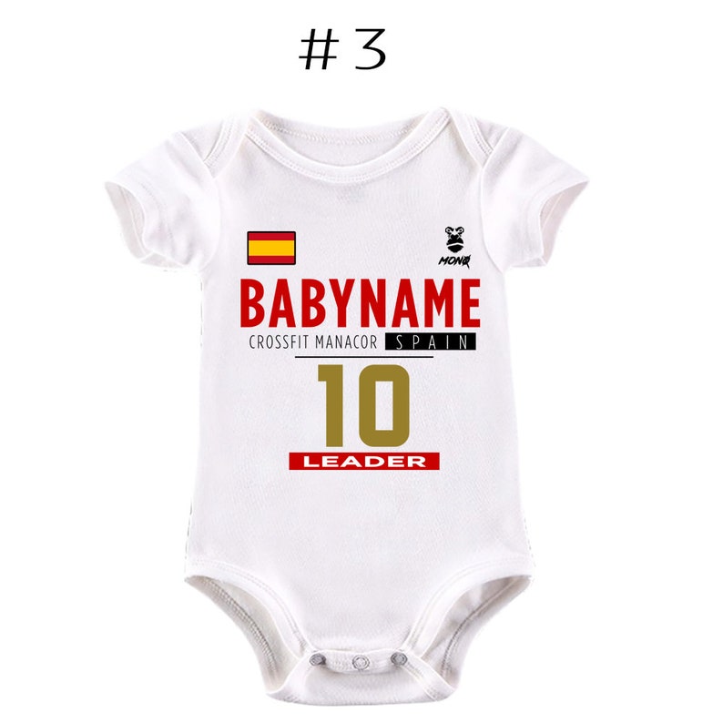 Custom CrossFit Games 2023 Body Body WOD personnalisé pour les bébés athlètes CrossTraining image 4