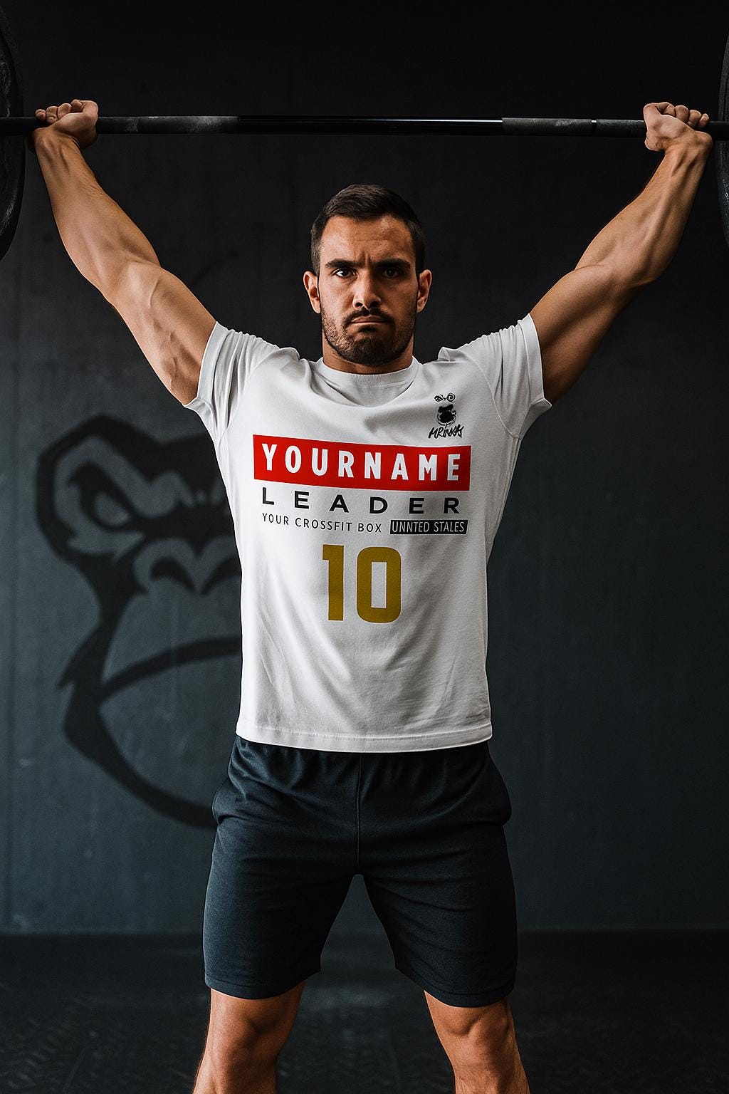 Custom CrossFit Hyrox Games 2024 T-Shirt - Personalized WOD Tee for CrossTraining Leader
