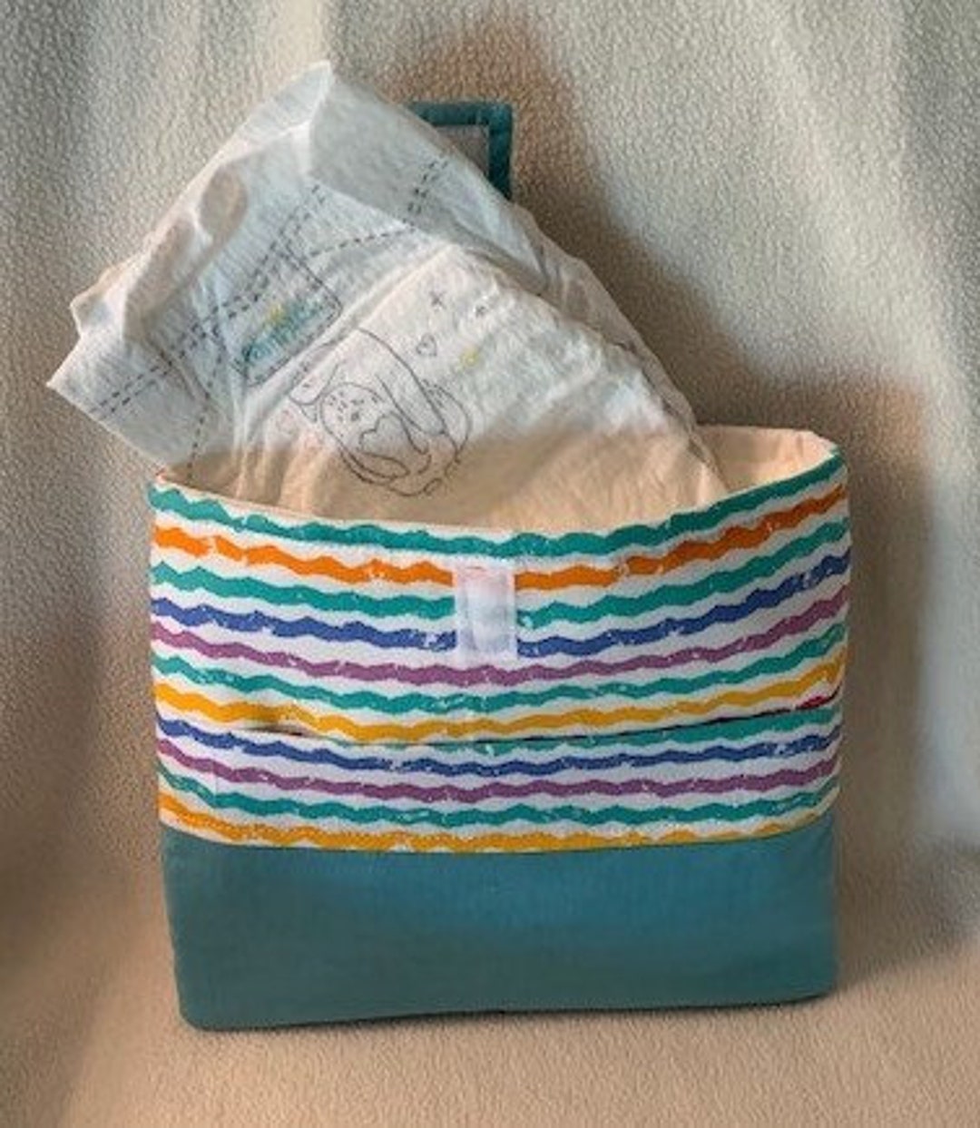 Diaper and Wipe Holder Etsy