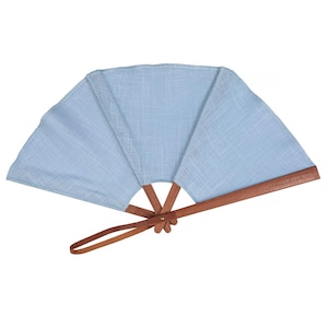 Linen hand fan ANTIBES