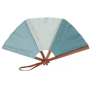 Linen hand fan MENORCA