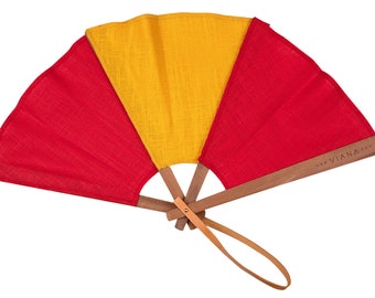 Hispani Pure Linen Fan