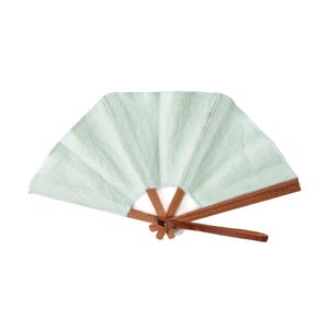 Linen hand fan MINI MYKONOS
