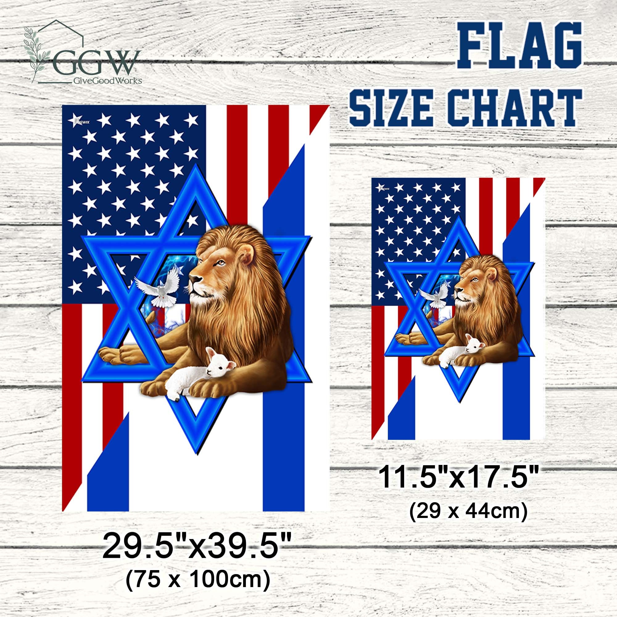 Discover American Israel Israeli Flag, Lion Of Judah American Israeli Flag