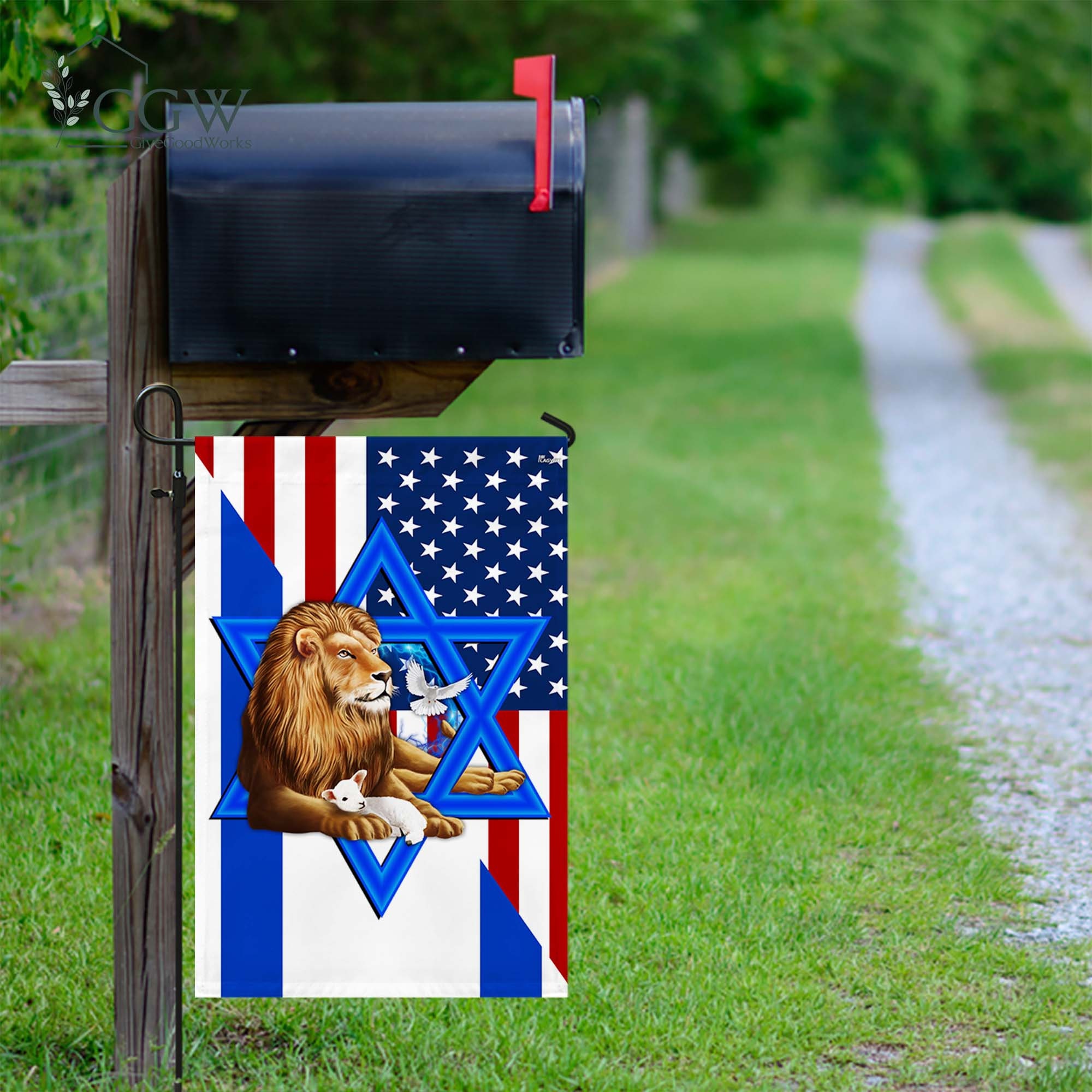 Discover American Israel Israeli Flag, Lion Of Judah American Israeli Flag