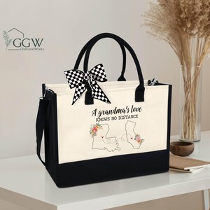 Personalized A Grandma's Love Gift for Grandma, Long Distance gift, Gift for Grandmother, Gift for Mom, Grandma Gift Long Distance Gifts