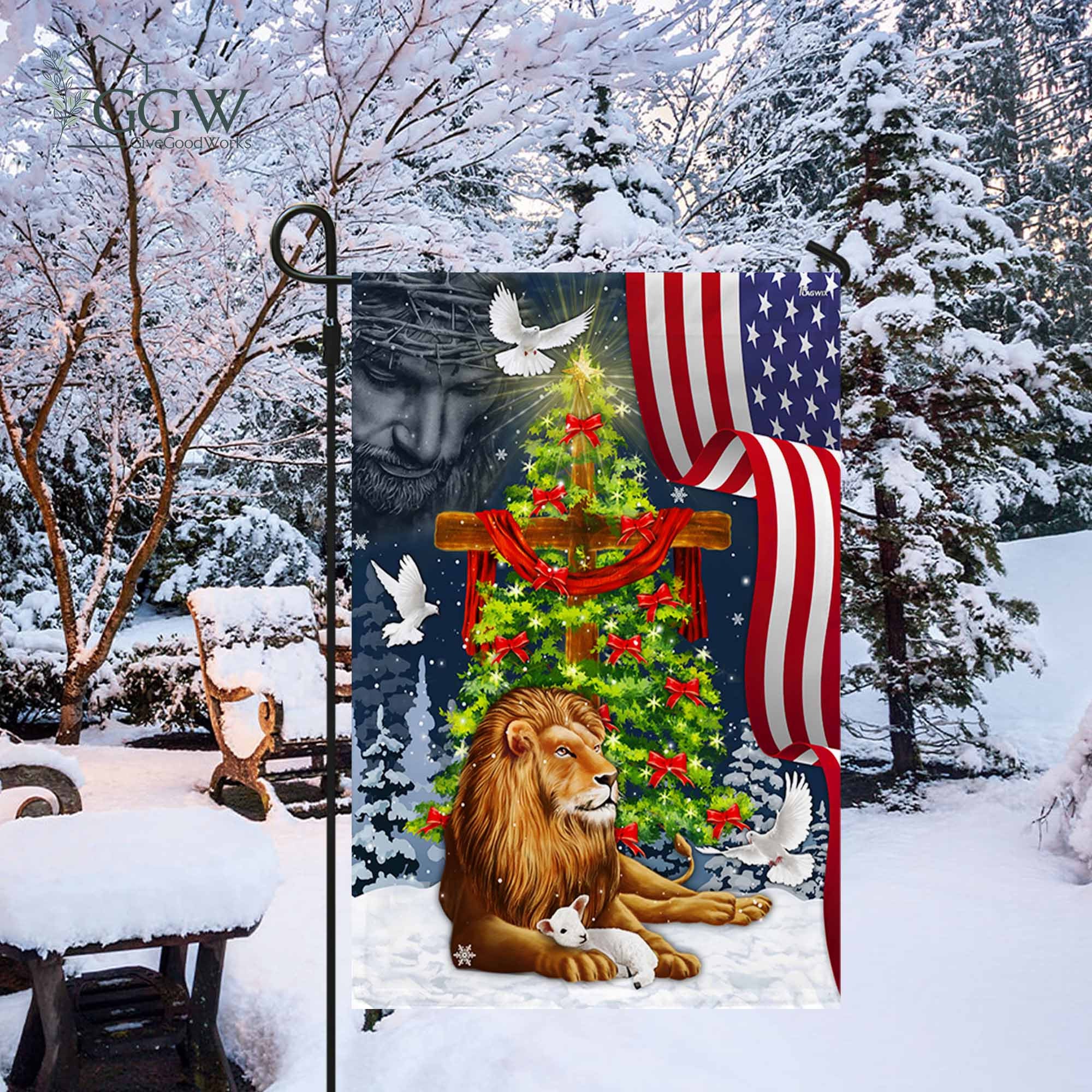 Discover Jewish Christmas Flag, Lion Of Judah Israeli Flag, Support Israel