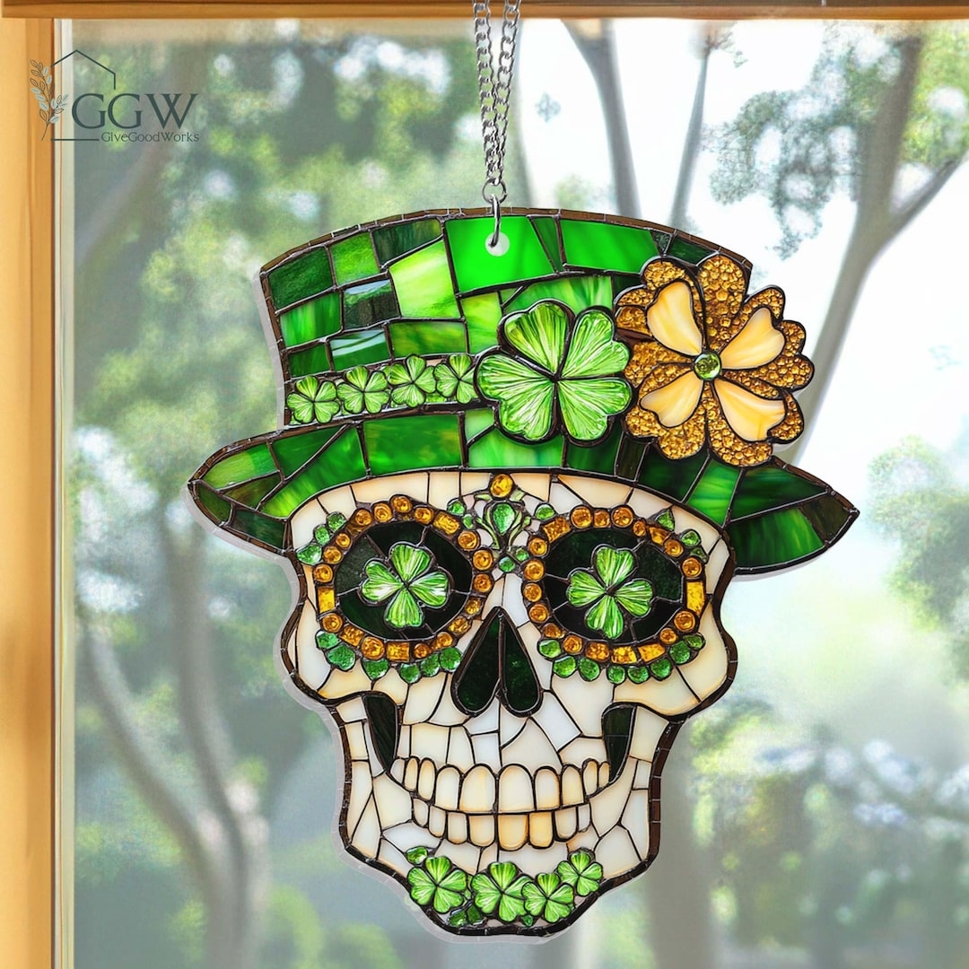 st patricks day ireland skull shirt