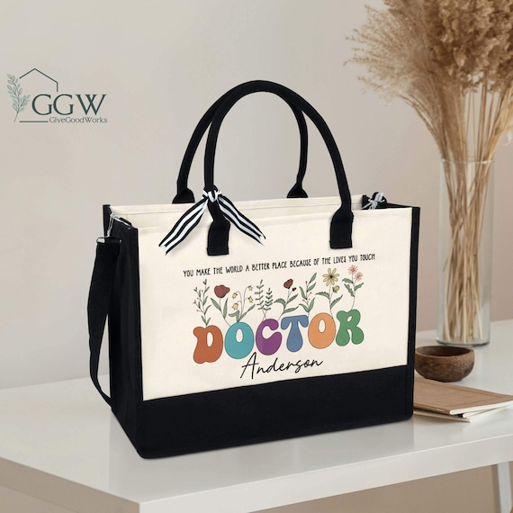 Personalized doctor bag sale