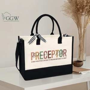 Nurse Preceptor Tote Bag, Nurse Preceptor Gift, Preceptor Gift, Preceptor Appreciation Gift, Nursing Preceptor Gifts, Nurse Gift for Woman