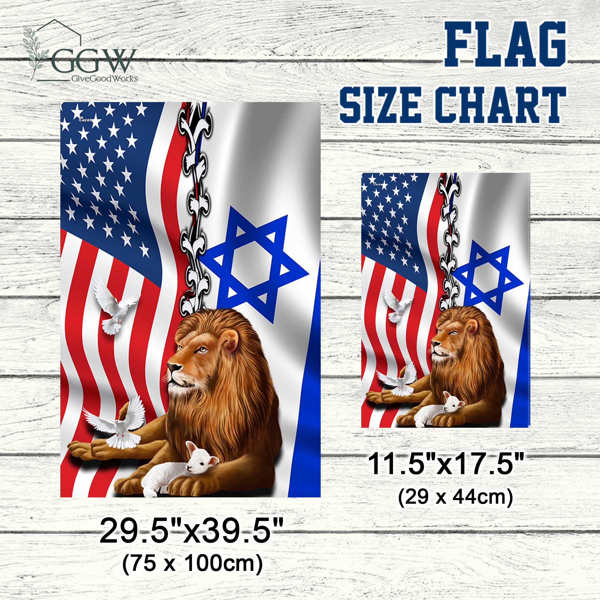 Discover American Israel Israeli Flag, Lion Of Judah American Israeli Flag