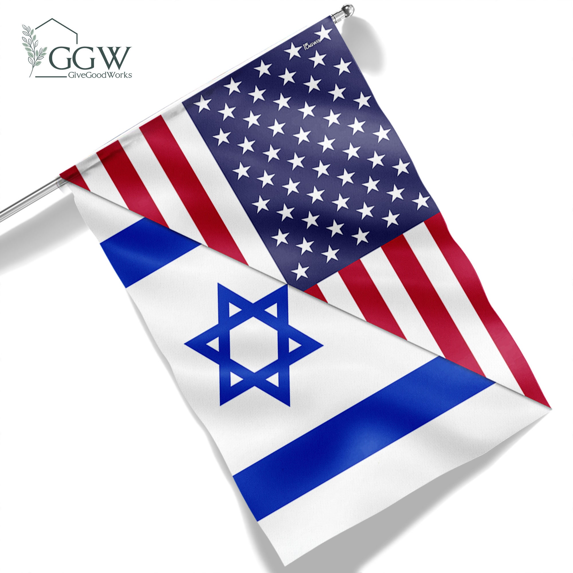Discover American Israeli Flag, We Stand with Israel, Jewish, Lion Of Judah American Israeli Flag